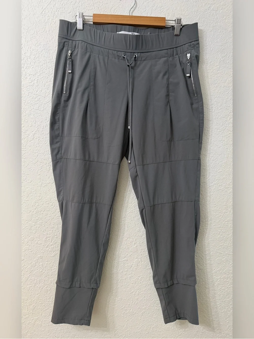 Rafaello Rossi Candy Jogger Gray Active Jogger Pants - 44